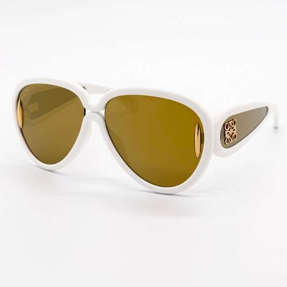 NEW LOEWE SUNGLASSES LW40132I 25G WHITE UNISEX EYEWEAR LOEWE main image 11